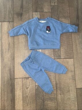 Monica + Andy Snowman Outfit (6-9M)